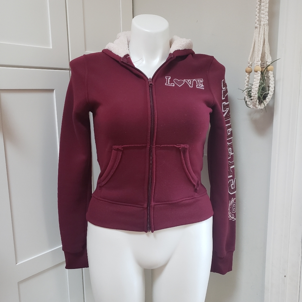 Roma Collection Zip Up Hooded Sweatshirt